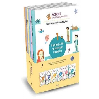 Sobece-Sosyal Beceri Çocuk Eğitimi Seti-6 Kitap Takım