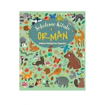 Sobeleme Kitabı Orman - Dikkat Geliştiren Oyunlar