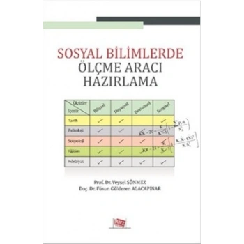 Sosyal Bilimlerde Ölçme Aracı Hazırlama