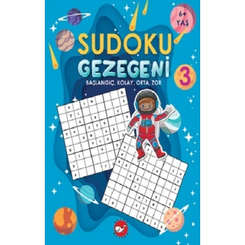 Sudoku Gezegeni 3 Başlangıç, Kolay, Orta, Zor 6+ Yaş