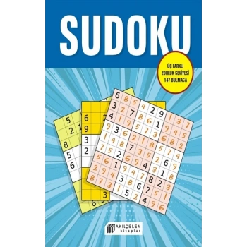 Sudoku – Üç Farklı Zorluk Seviyesi 147 Bulmaca