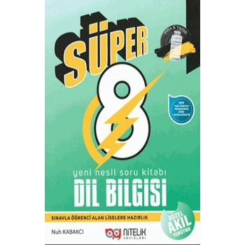 Süper 8. Sınıf Yeni Nesil Dil Bilgisi Soru Kitabı