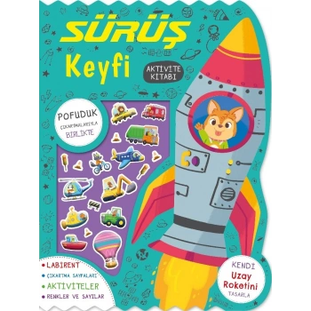 Sürüş Keyfi – Çıkartmalı Aktivite Kitabı