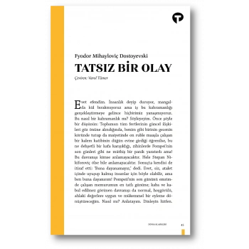 Tatsız Bir Olay