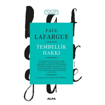 Tembellik Hakkı