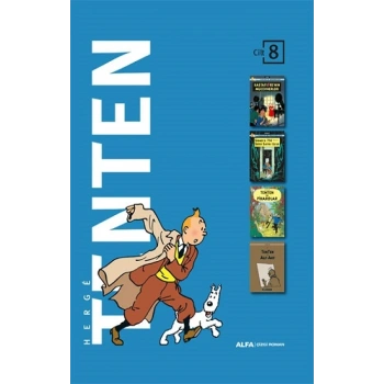 Tentenin Maceraları Cilt 8 Dört Kitap Birarada (Ciltli-Kutulu)