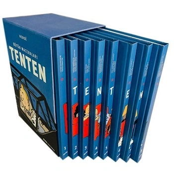 Tentenin Maceraları Sekiz Kitap Birarada (Ciltli-Kutulu)