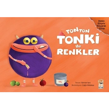 Tonton Tonki İle Renkler (Delikli Sürpriz Pencereli Kitap)