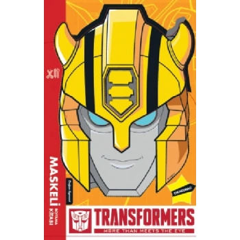 Transformers Maskeli Boyama Kitabı