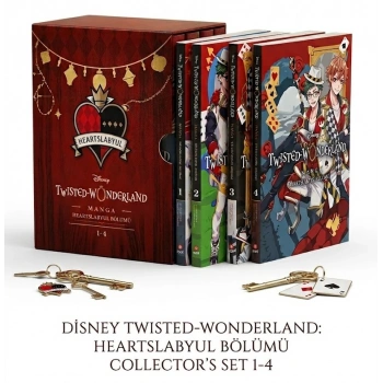 Twisted-Wonderland Manga: Heartslabyul Bölümü (1-4 Cilt Takım Set)