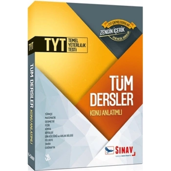 TYT Tüm Dersler Konu Anlatımlı