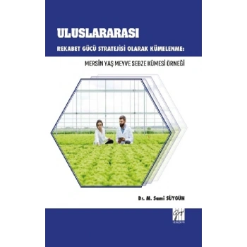 Uluslararası Rekabet Stratejisi Olarak Kümelenme : Mersin Yaş Sebze Meyve Örneği