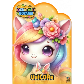 Unicorn Zamanı – Çıkartmalı Boyama Kitabı