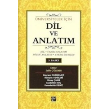 Üniversiteler İçin Dil ve Anlatım