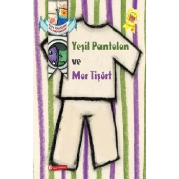 Yeşil Pantolon ve Mor Tişört