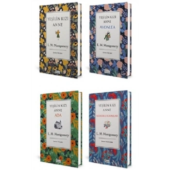 Yeşilin Kızı Anne Seti (Bez Ciltli, 4 Kitap Takım)