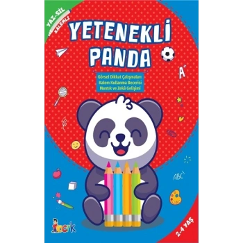 Yetenekli Panda - Yaz Sil (Kalemli)