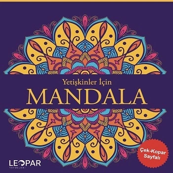 Yetişkinler İçin Mandala - Mor