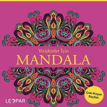 Yetişkinler İçin Mandala - Pembe