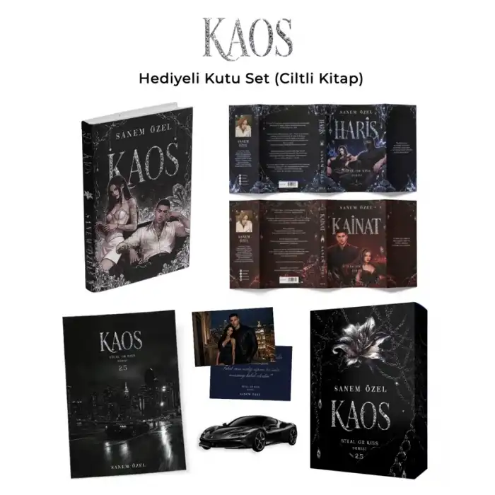 Kaos - Steal or Kiss Serisi 3 Kutulu - Ciltli