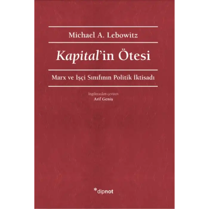 Kapital’in Ötesi