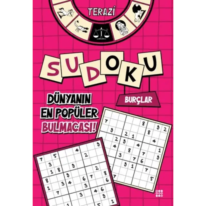 Burçlar Sudoku - Terazi (Kalem Hediyeli)