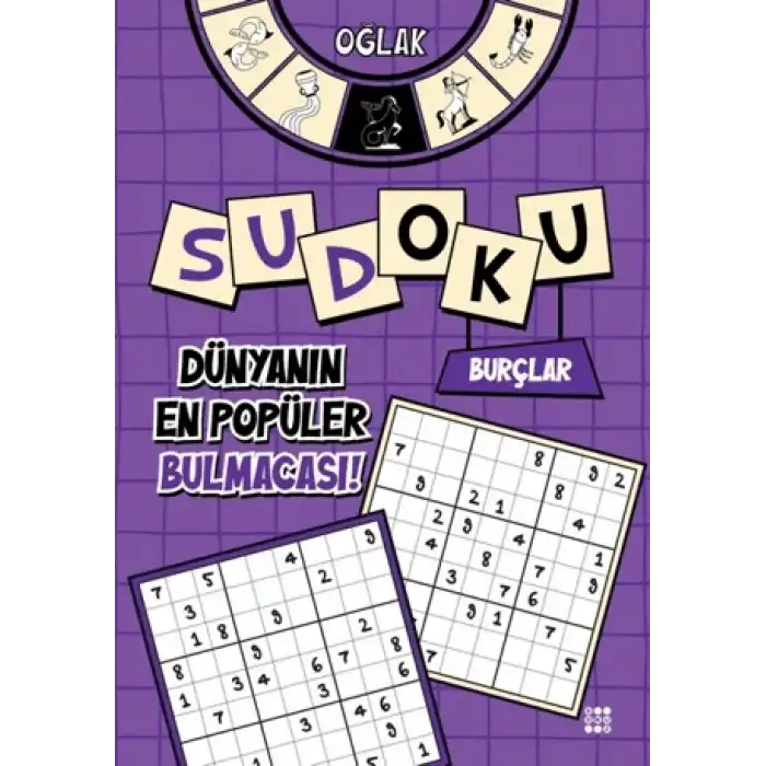 Burçlar Sudoku - Oğlak (Kalem Hediyeli)