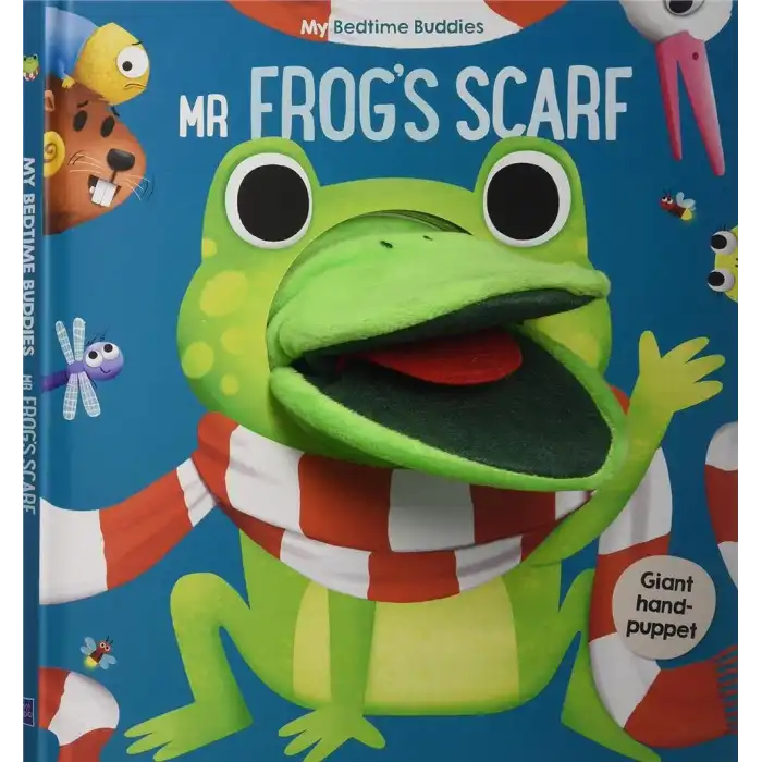 Bedtime Buddies: Mr. Frogs Scarf