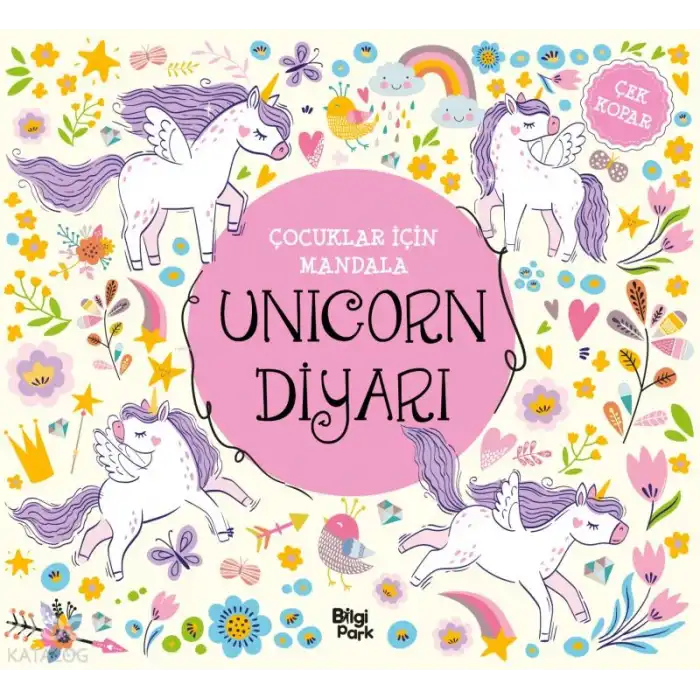 Unicorn Diyarı;Çocuklar İçin Mandala