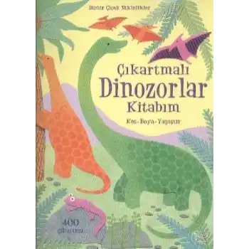 Çıkartmalı Dinozorlar Kitabım