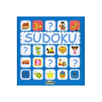 Sudoku 5X5 Mavi Kitap