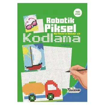 Robotik Piksel Kodlama Yeşil Kitap