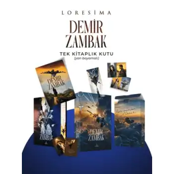 Demir Zambak 1 - Tek Kitaplık Kutu Yan Boyamalı - Ciltli