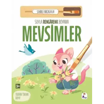 Suyla Rengarenk Boyama - Mevsimler (Sihirli Fırçasıyla)