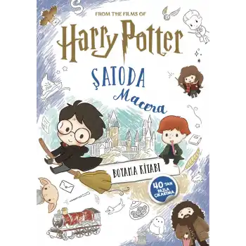 Film Özel Harry Potter Şatoda Macera Boyama Kitabı