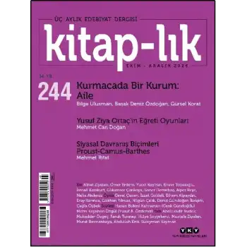 Kitap-lık 244 - Ekim - Aralık 2026