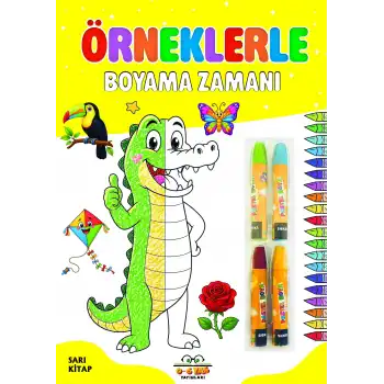 Örneklerle Boyama Zamanı - Sarı Kitap
