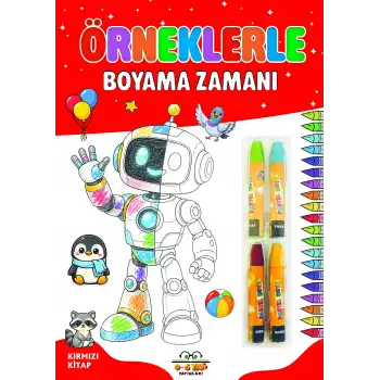 Örneklerle Boyama Zamanı - Kırmızı Kitap