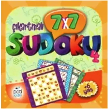 7x7 Çıkartmalı Sudoku 4