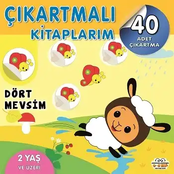 Çıkartmalı Kitaplarım - Dört Mevsim