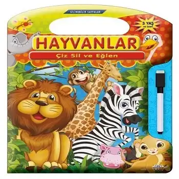 Çiz Sil Eğlen Hayvanlar