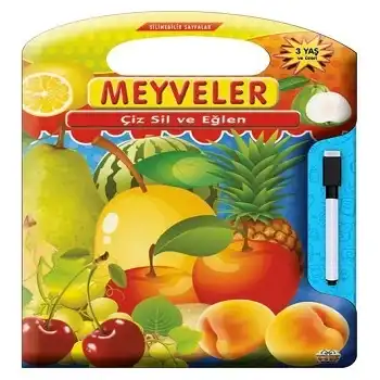 Çiz Sil Eğlen Meyveler