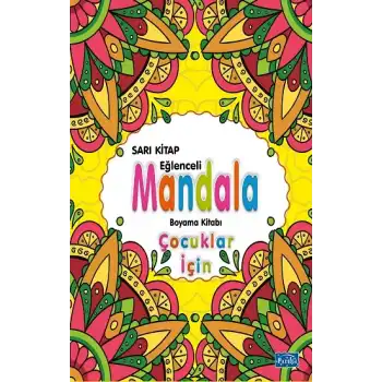 Çocuklar İçin Mandala - Sarı