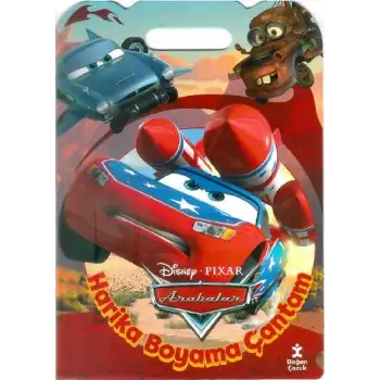 Disney Arabalar Harika Boyama Çantam