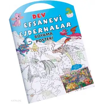 Efsanevi Ejderhalar Dev Boyama Seti