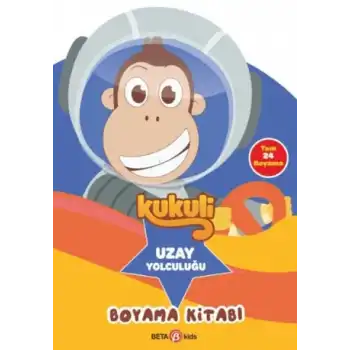 Kukuli Uzay Yolculuğu Boyama Kitabı