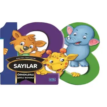 Örneklerle Şekilli Boyama - Sayılar