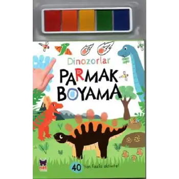 Parmak Boyama-Dinozorlar