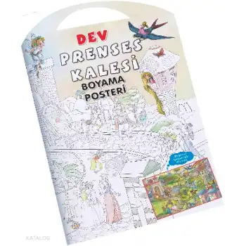 Prenses Kalesi Dev Boyama Posteri
