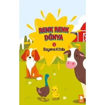 Renk Renk Dünya Boyama Kitabı - 2